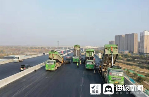 大众报业：山东香卷六宝曲资料大全最新版工程公司全力奋战济宁内环高架工程