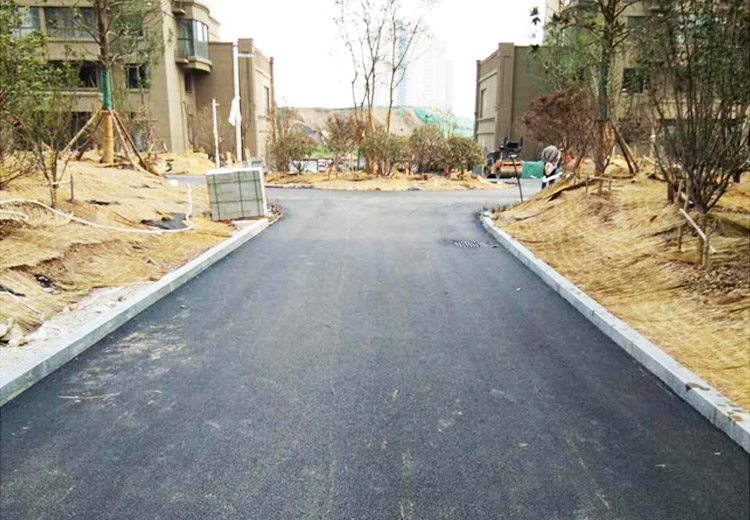 济宁城投锦园小区路面