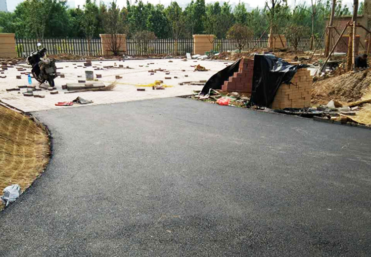 济宁城投锦园小区路面